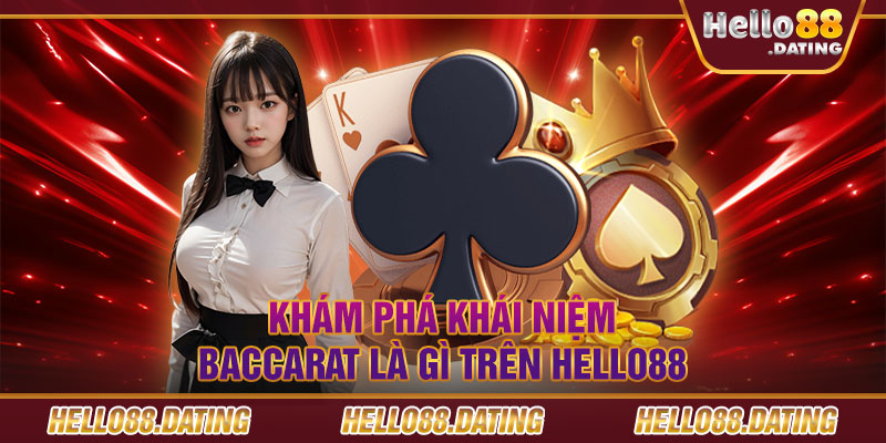 Khám phá khái niệm baccarat là gì trên Hello88